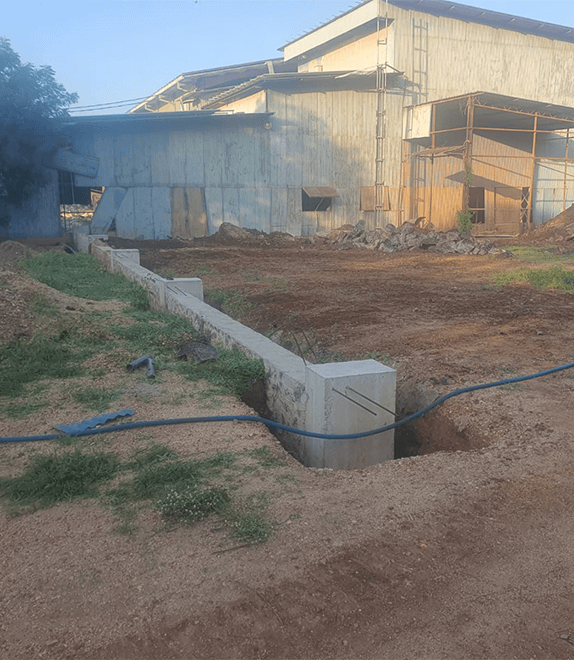 Construction of Warehouse for Storage of Finished Goods - Lanka Phosphate Limited, Eppawala
